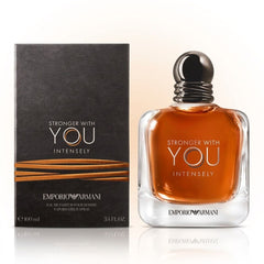 Emporio Armani Stronger With You Intensely 100 Ml - Sweet Spicy Men'S Perfume Warm Gourmand Long Lasting Fragrance Emporio