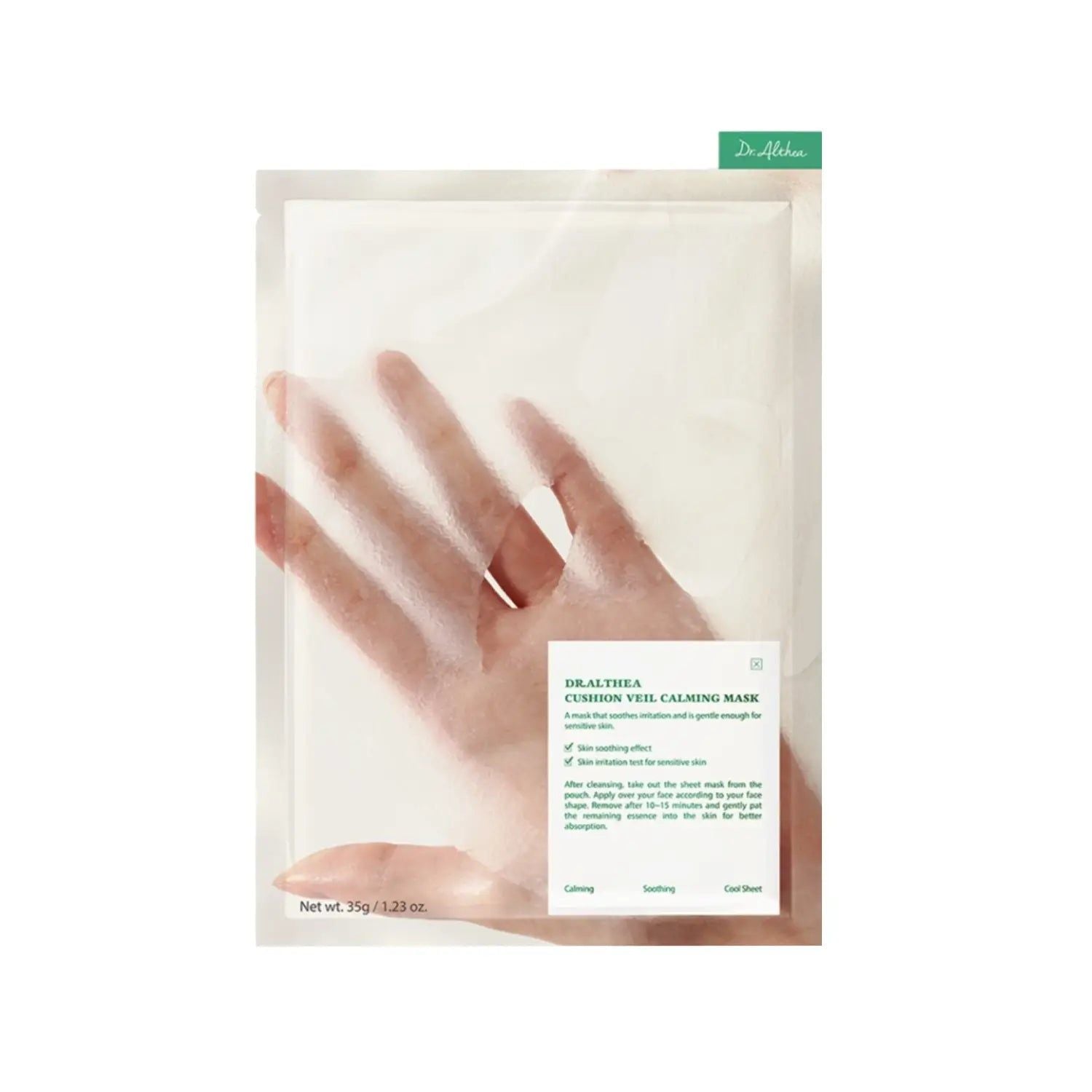 Dr.Althea Cushion Veil Calming Mask Box (35g x 4 Sheets) Dr. Althea