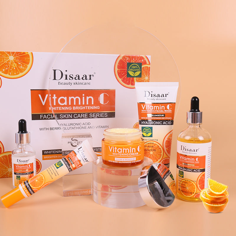 Disaar Vitamin C Facial Skin Care Series 5Pcs Set Disaar