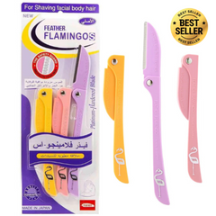 Feather Flamingos Platinum-Hardened Blade - 3Pcs Pkt Glo Arabia
