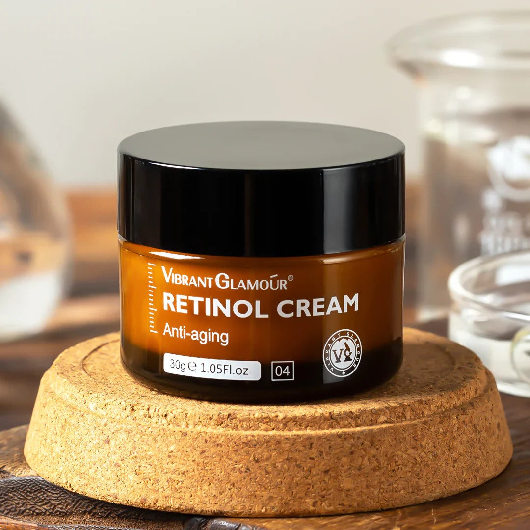 Vibrant Glamour Double Retinol Trio Set (Toner + Serum + Cream) Glo Arabia