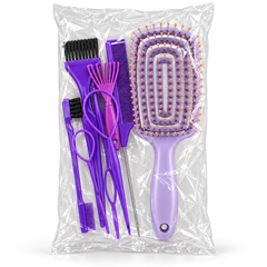 Elastic Relaxing Massage Comb Set Generic