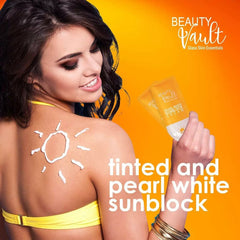 Beauty Vault Tinted Sunblock Cream SPF 45 - 50GM Beauty Vault