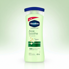 Vaseline Aloe Soothe Body Lotion - 400ml Glo Arabia