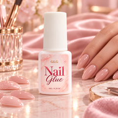 GLG Quick-Dry Durable Brush-Tip Nail Glue GLG