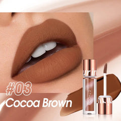 O.TWO.O Velvet Matte Liquid Lolipop Lipstick - 2.5g 03 (COCOA BROWN) O.TWO.O