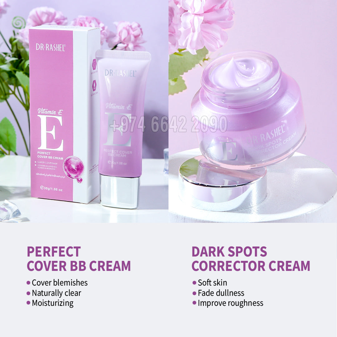 Dr.Rashel Vitamin E Hydrating & Restoring Skin Care Kit 10Pcs DR.RASHEL