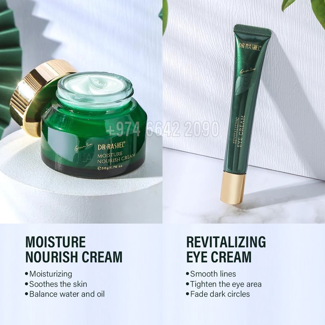 Dr.Rashel Green Tea Purify Balancing Skin Care Kit 10 Pieces DR.RASHEL