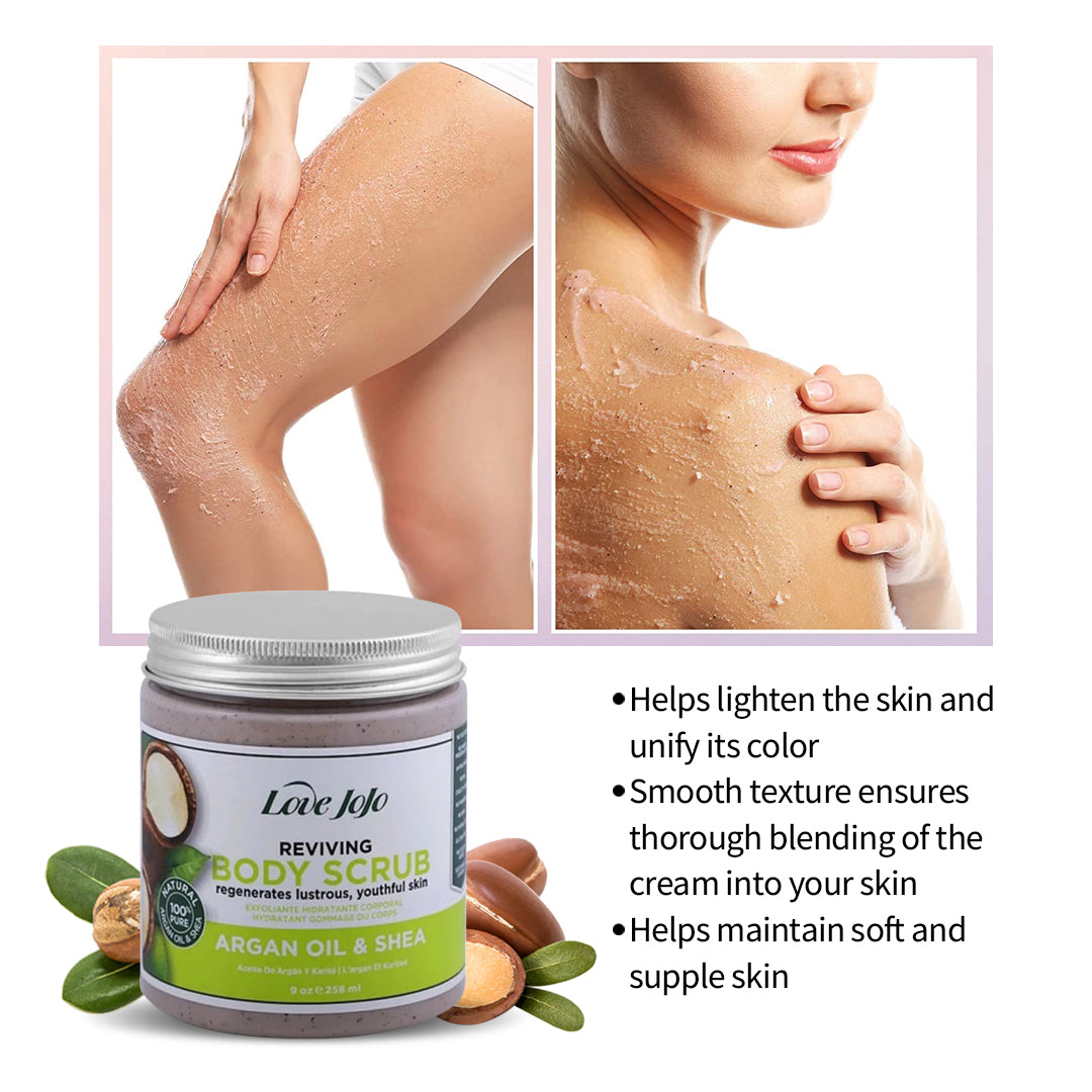 Love Jojo Reviving Body Scrub With Argan Oil & Shea - 258ml Love Jojo