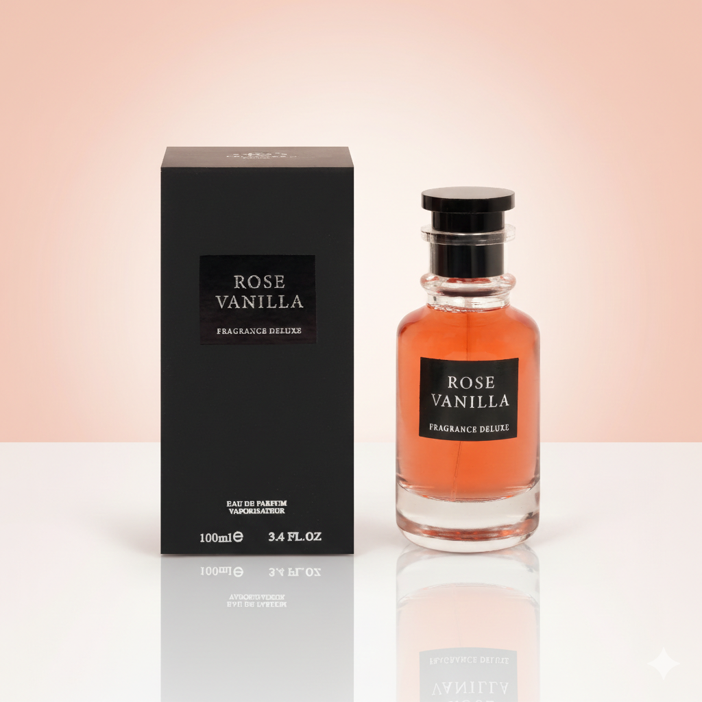 Fragrance Deluxe Rose Vanilla - 100ml Glo Arabia
