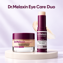 Dr. Melaxin Calcium Dark Spot & Volume Eye Duo – Brightening Eye Cream + Firming Multi Balm