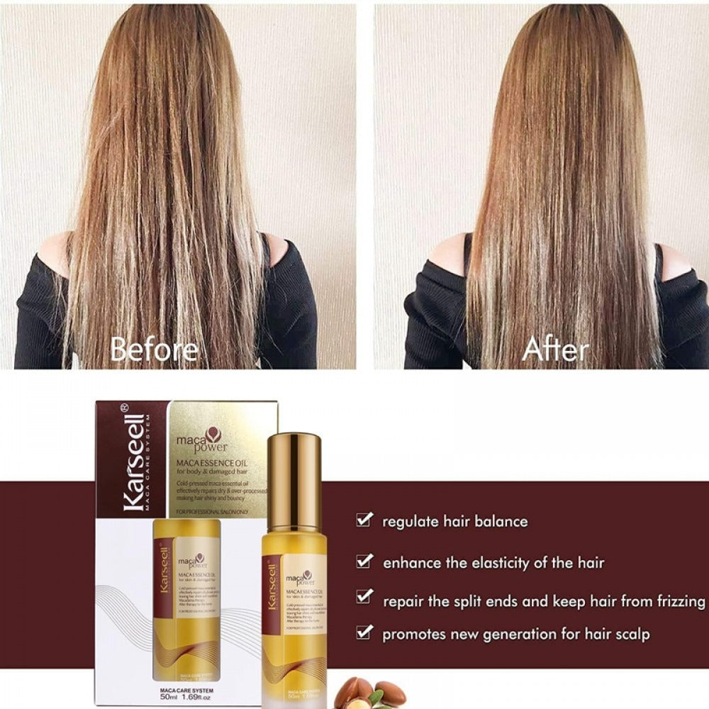 Karseell Maca Essence Oil for Body & Damaged Hair Karseell