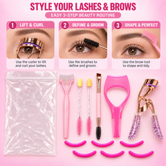 Eyelash & Brow Tool Kit Generic
