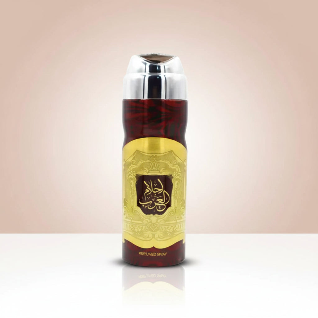 ARD AL ZAAFRAN Ahlam Al Arab BROWN Perfumed Spray - 200ml ARD AL ZAFRAN