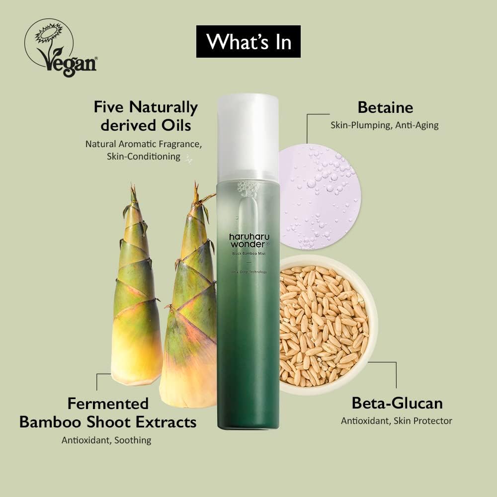 Haruharu Wonder Black Bamboo Mist - 150ml Haruharu
