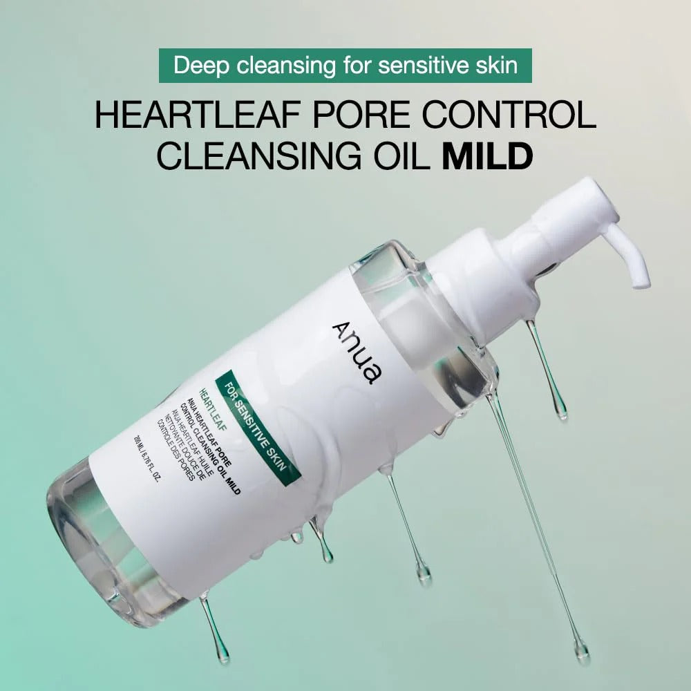 Anua Heartleaf Pore Control Cleansing Oil Mild - 200ml Anua