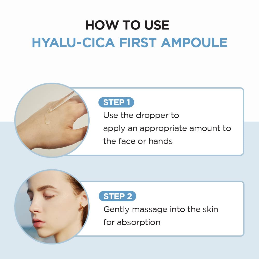 SKIN1004 Hyalu-CICA First Ampoule 3.38 fl. oz, 100ml, Soothing Hydration Dry Skin SKIN1004
