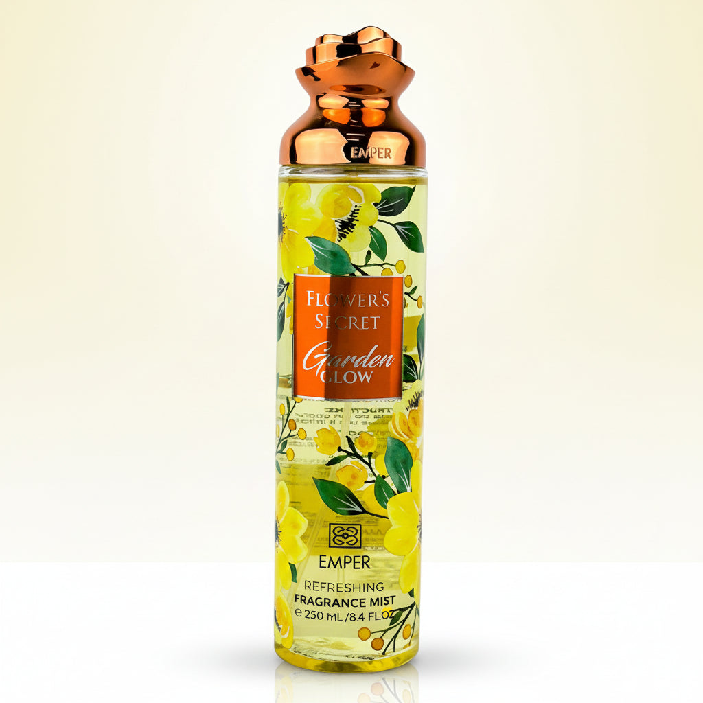 Emper Flowers Secret Garden Glow Fragrance Mist 250 ml Glo Arabia