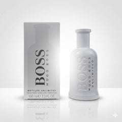 Hugo Boss Bottled Unlimited 100 ML - Fresh Aromatic Men's Perfume Energetic Sporty Long Lasting Fragrance Hugo
