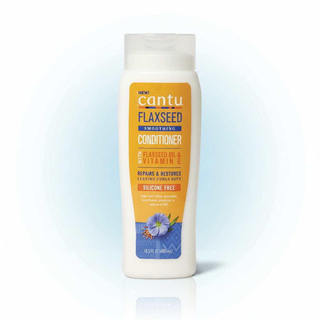 CANTU FLAXSEED SMOOTHING LEAVE IN OR RINSE-OUT CONDITIONER Glo Arabia