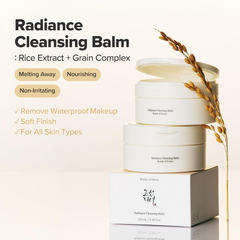 Beauty of Joseon Radiance Cleansing Balm - Makeup Remover 100 ml | Best Before 07 Mar 2027