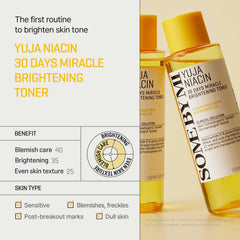Some By Mi Yuja Niacin 30 Days Miracle Brightening Toner - 150ml SOME BY MI