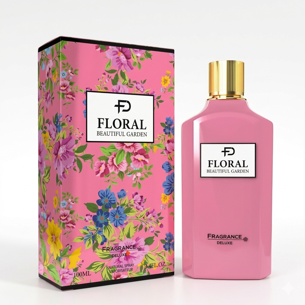 Fragrance Deluxe Floral Beautiful Garden _ 100ml Glo Arabia