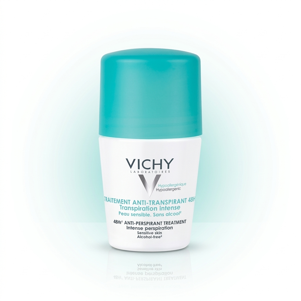 Vichy Roll on Deodorant Traitement Anti Transpirant Intense 48H 50mL Glo Arabia