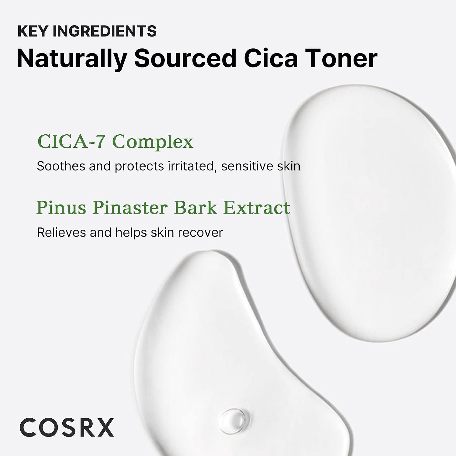 Cosrx Cica Toner 150Ml - Soothing Hydrating Toner Sensitive Skin Redness Relief Barrier Repair COSRX