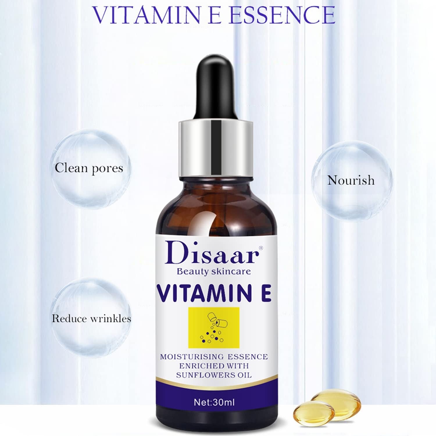 Disaar Vitamin E Moisturizing Essence- 30ml Disaar