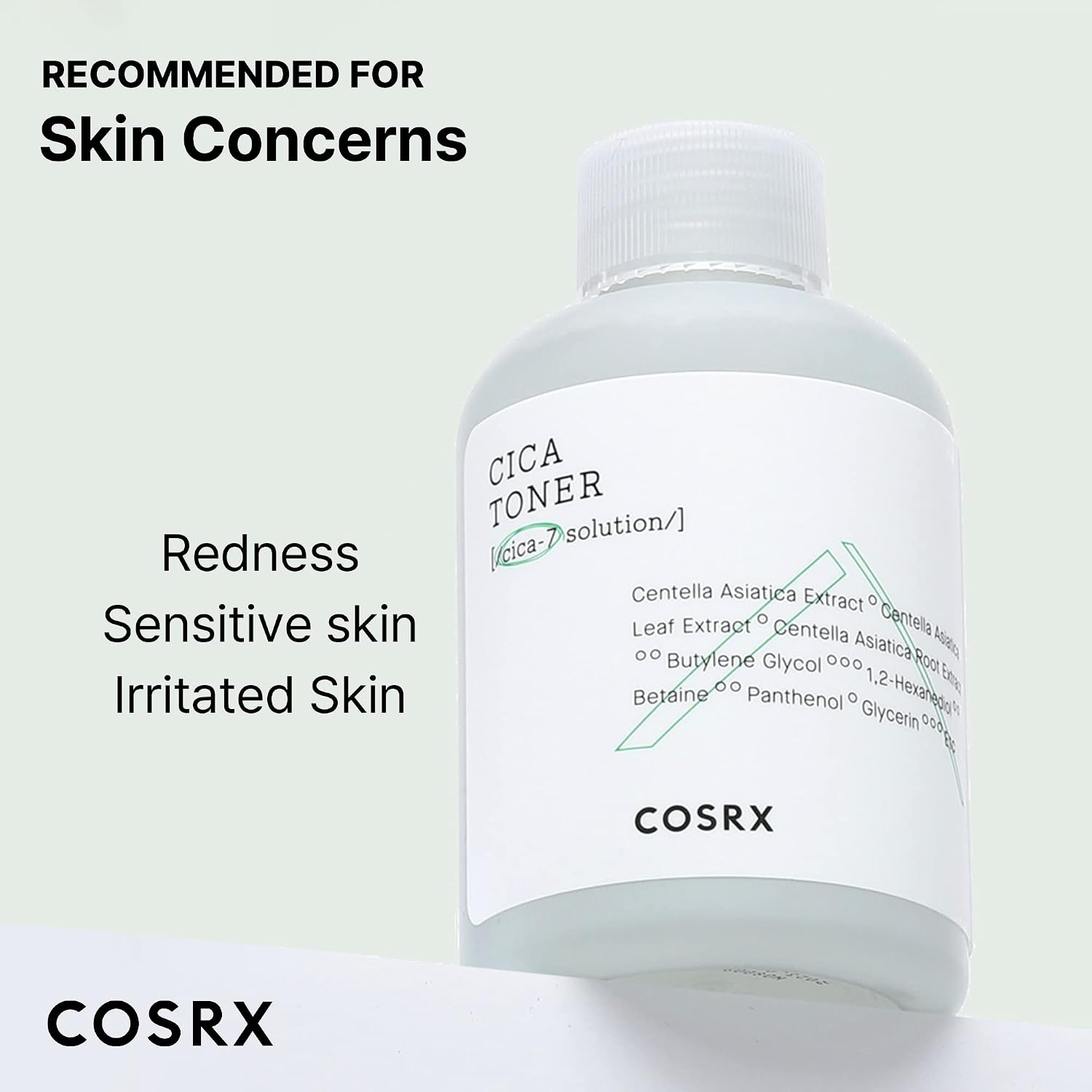 Cosrx Cica Toner 150Ml - Soothing Hydrating Toner Sensitive Skin Redness Relief Barrier Repair COSRX