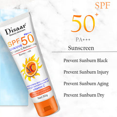 Disaar Spf50 Vitamin C Refreshing Whitening Sun Cream - 50g DISAAR