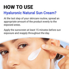 Isntree Hyaluronic Acid Natural Sun Cream - 50ml ISNTREE