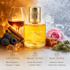 Lattafa Fire On Ice Eau de Parfum 110ml - Warm Spicy Unisex Perfume