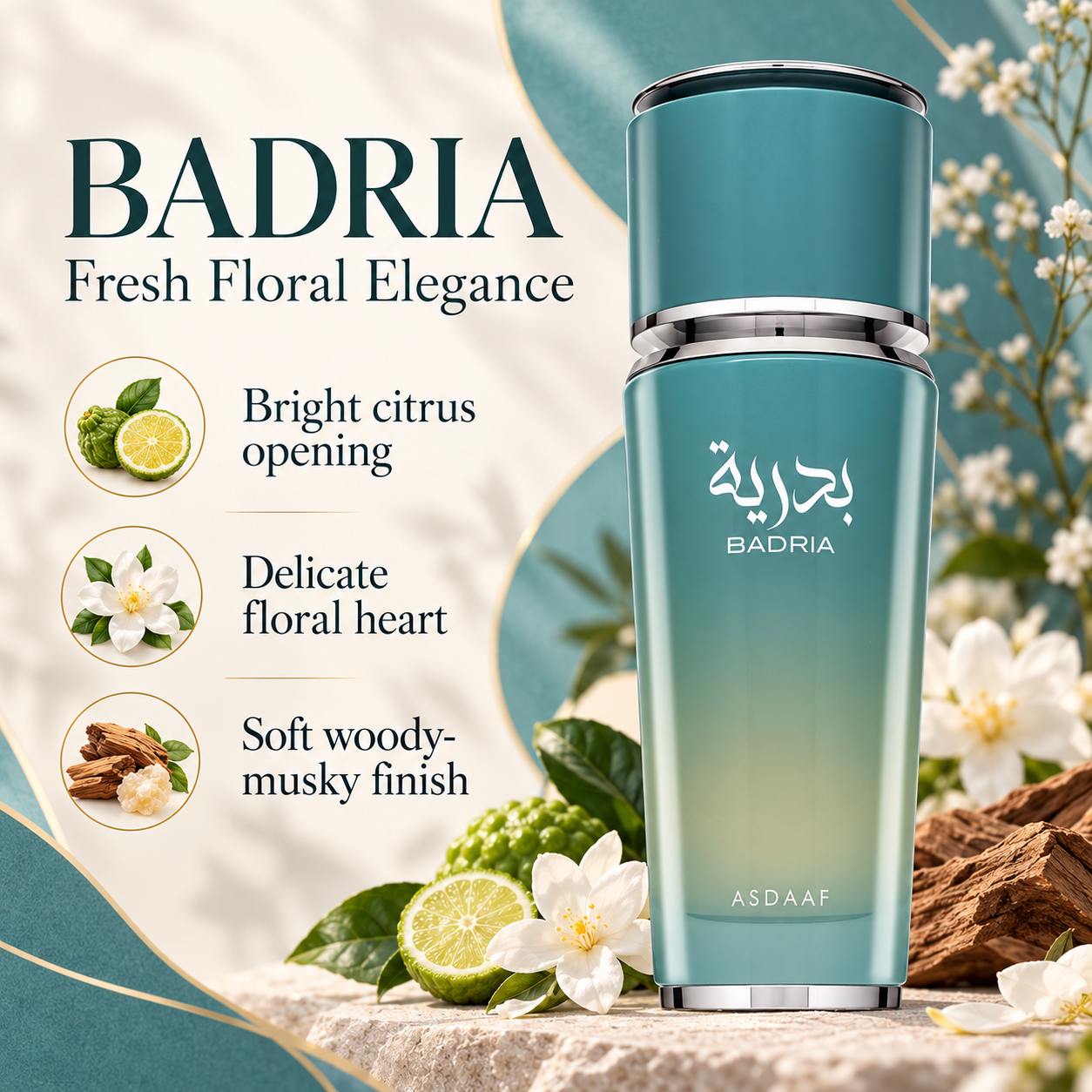 Asdaaf Badria Eau de Parfum 100 ml Asdaaf