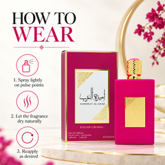 Lattafa Ameerat Al Arab Sugar Crown Eau de Parfum – 100 ml