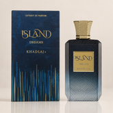 Khadlaj Island Dreams Extrait de Parfum 100ml product and packaging