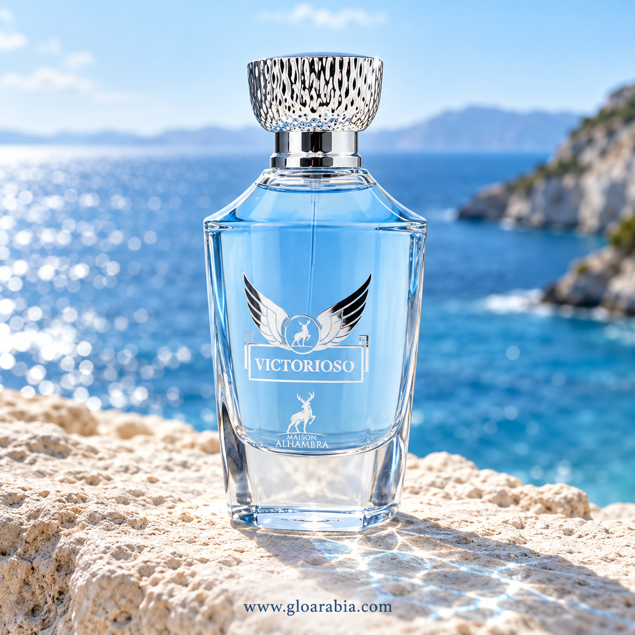 Maison Alhambra Victorioso Eau de Parfum 100 ml - Woody Aquatic Perfume for Men Maison Alhambra