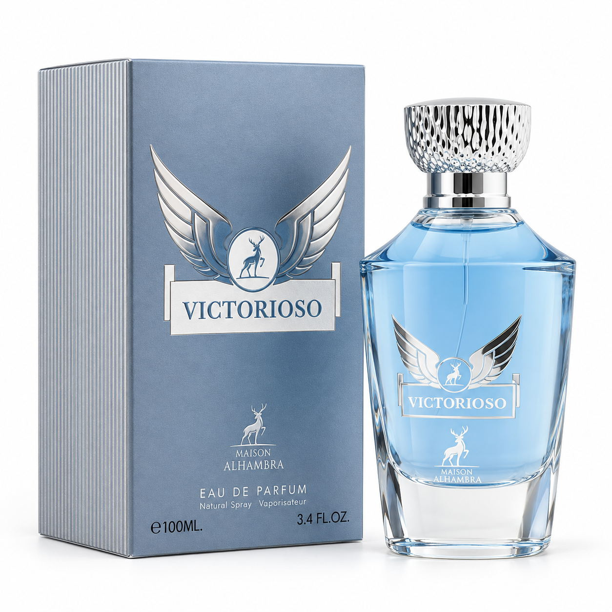 Maison Alhambra Victorioso Eau de Parfum 100 ml - Woody Aquatic Perfume for Men Maison Alhambra