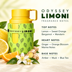 Armaf Odyssey Limoni Fresh Edition Eau de Parfum 100ml