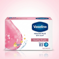 Vaseline Healthy Plus Bar Soap Healthy Bright - 75g