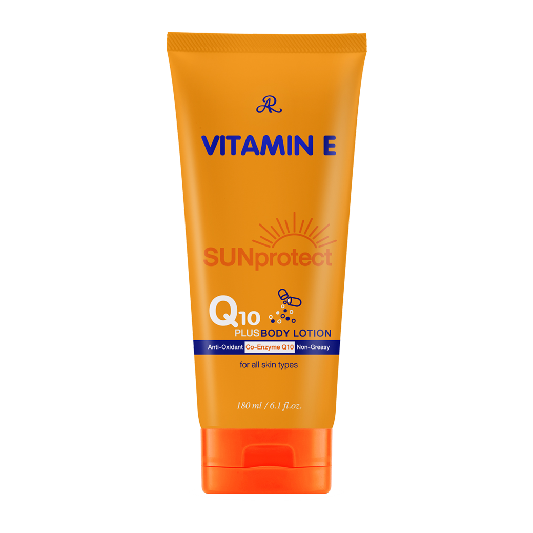 Aron Vitamin E Sun Protect Q10 Plus Body Lotion - 180ml ARON