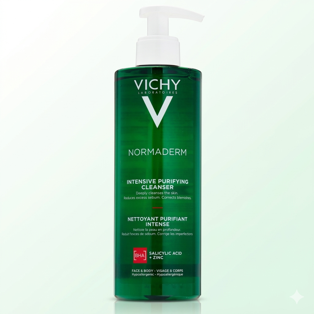 Vichy Intensive Purifying Cleanser 400 ml Glo Arabia