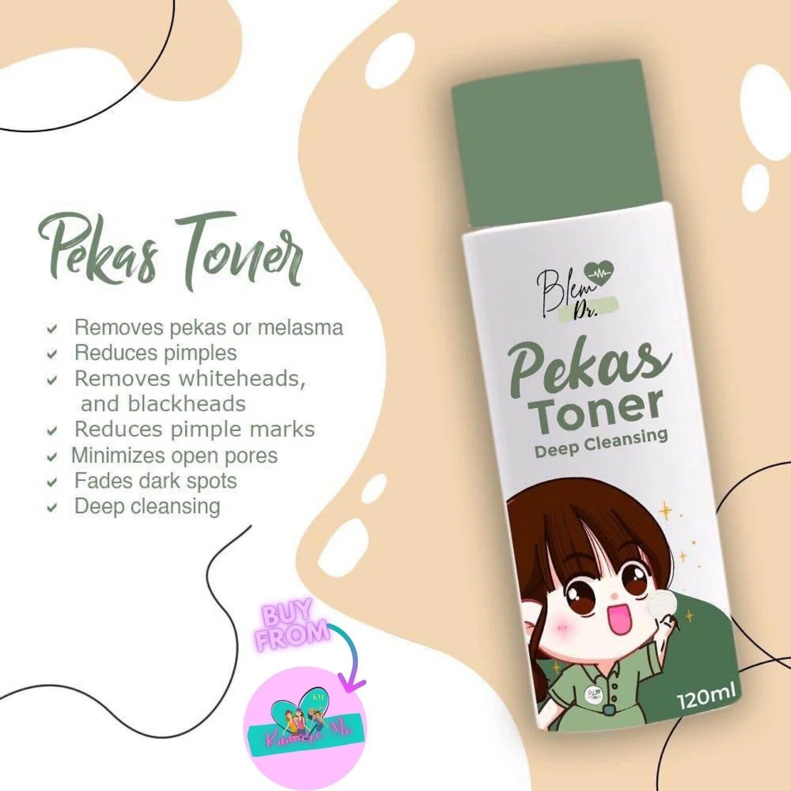 Blem Dr. Pekas Toner - 120ml Blem Dr