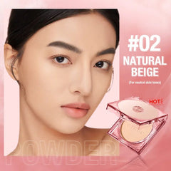 O.TWO.O Super Fine Matte Finish High Classic Setting Powder - 0.12g 02 (NATURAL BEIGE) O.TWO.O