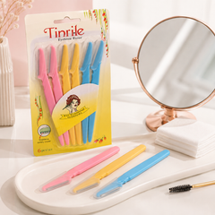 Tinrile Eyebrow Razor 6pcs Set - Facial Hair Remover and Eyebrow Shaper