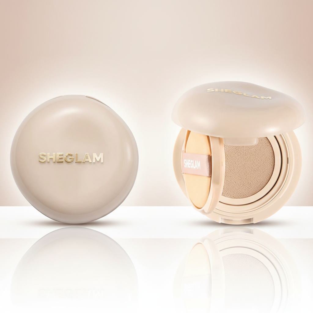SHEGLAM Lock & Go Long Lasting Cushion Foundation Chantilly Glo Arabia