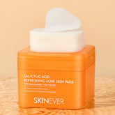 Skinever Salicylic Acid Refreshing Acne Skin Pads - 130ml Glo Arabia