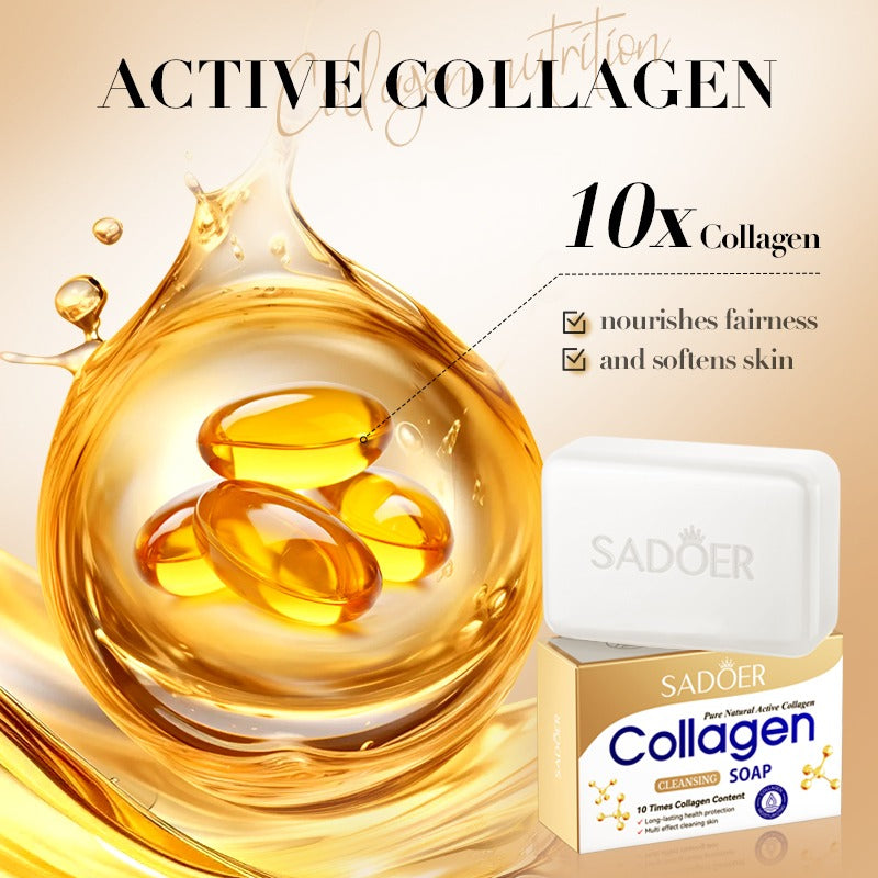 Sadoer Collagen Cleansing Soap - 100g Sadoer