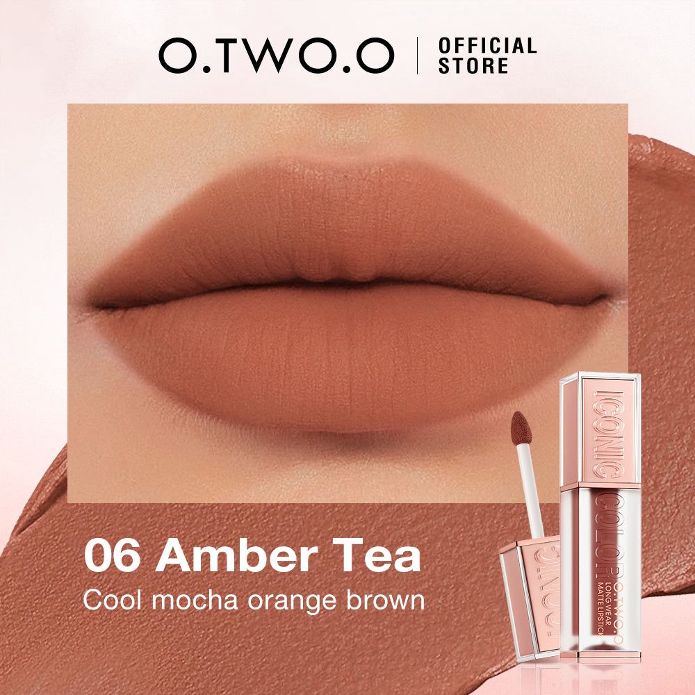 O.TWO.O Silky Smooth Moisturizing Lip Mud 06 Amber Tea O.TWO.O